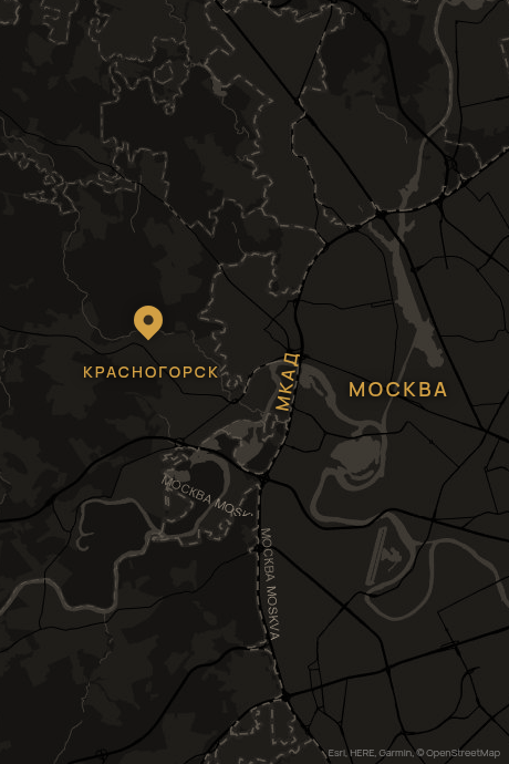 Карта: Московская обл. г. Красногорск Карбышева 19A